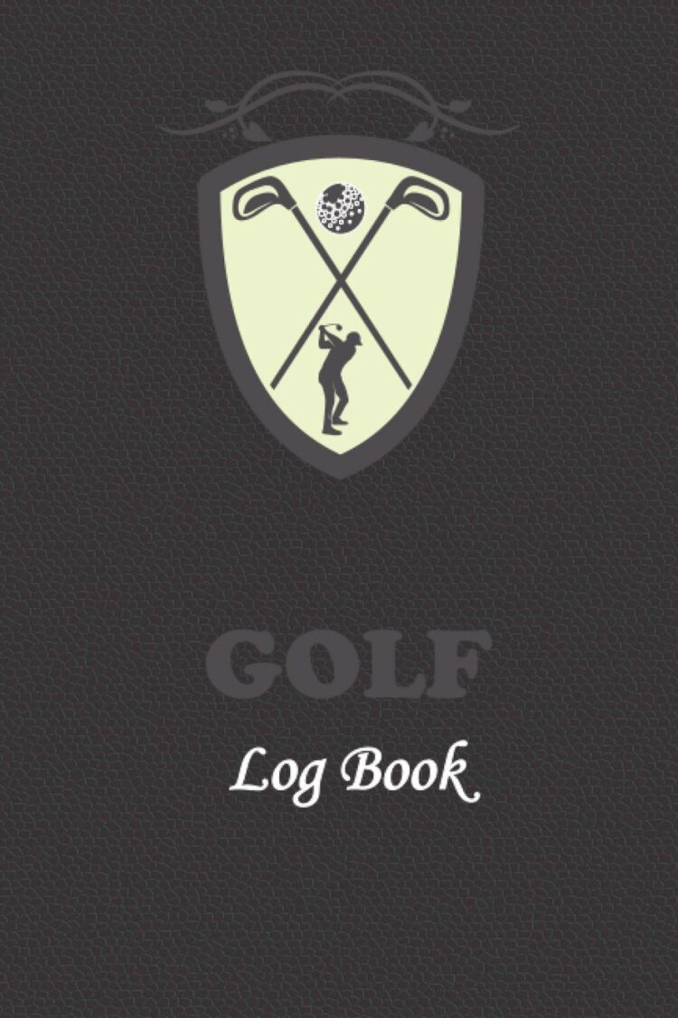 Golf log book gift